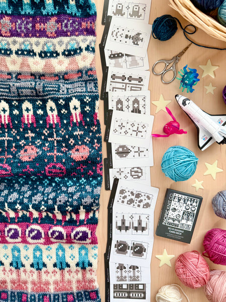 PACIFIC KNIT CO | Sci-Fi Doodle Card Deck