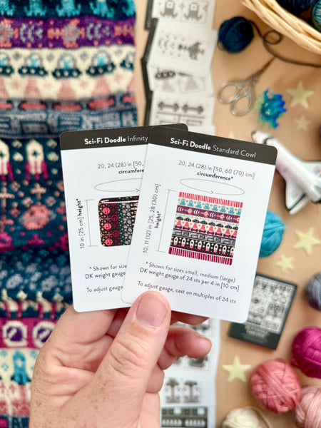 PACIFIC KNIT CO | Sci-Fi Doodle Card Deck