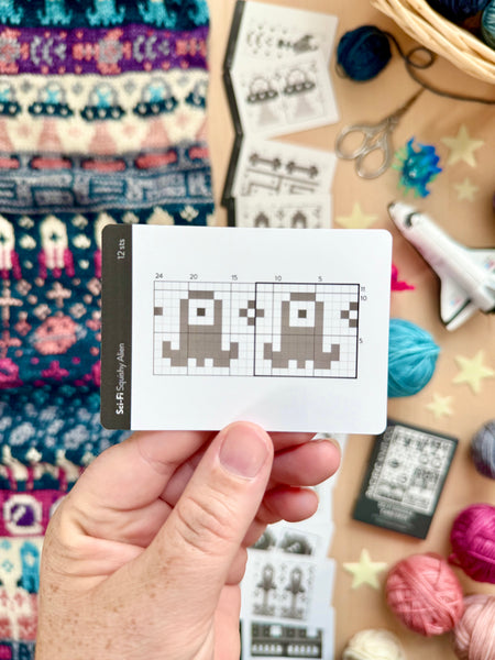PACIFIC KNIT CO | Sci-Fi Doodle Card Deck