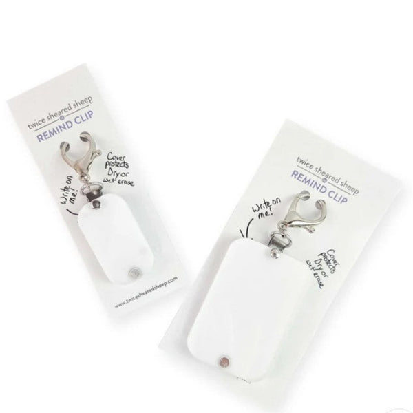 TWICE SHEARED SHEEP | Remind Clip - Reusable Wet Erase Note Tag