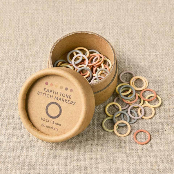 COCOKNITS | Ring Stitch Markers - Earth Tones