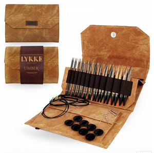 LYKKE UMBER 5" Circular Interchangeable Needle Set