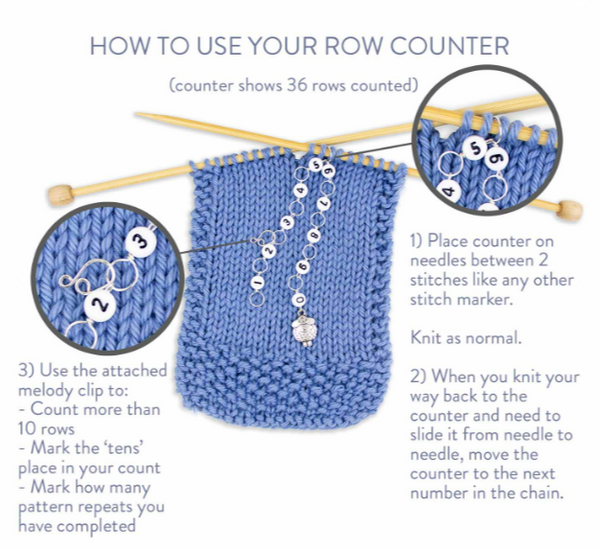 Tiny Sea Turtle Row Counter for Knitting