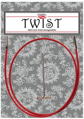 TWIST Red Cables - 14" (35 cm)