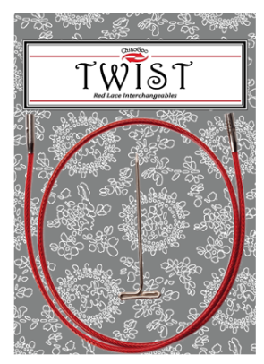 TWIST Red Cables - 30" (75 cm)