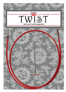 TWIST Red Cables - 30" (75 cm)