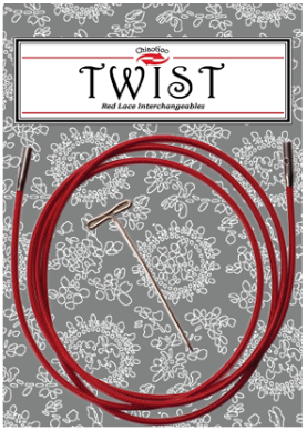 TWIST Red Cables - 37" (93 cm)