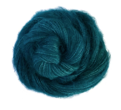 Mohair - Teal Feather