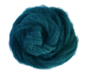 Mohair - Teal Feather