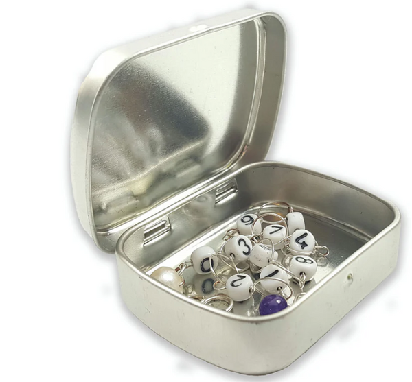 Honey Bee Stitch Marker Tin