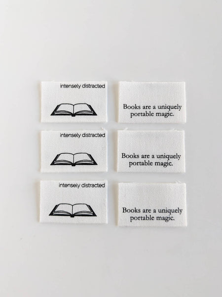 INTENSELY DISTRACTED | Variety Pack Labels- Bookish Series