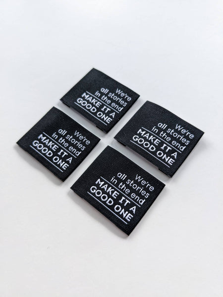 INTENSELY DISTRACTED |  Woven Luxe Labels - We're All Stories