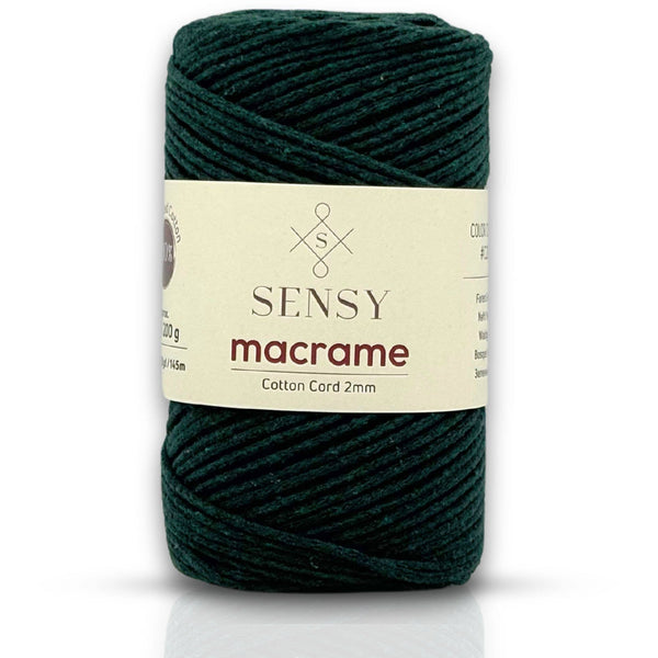 SENSY | Cotton Macrame Cord - 2 mm
