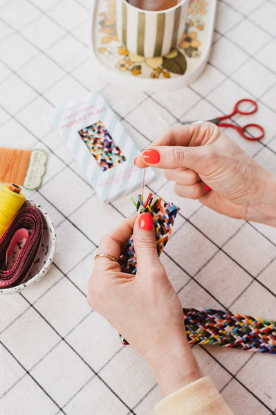 COTTON CLARA | Traditional Thread Plait for Mending