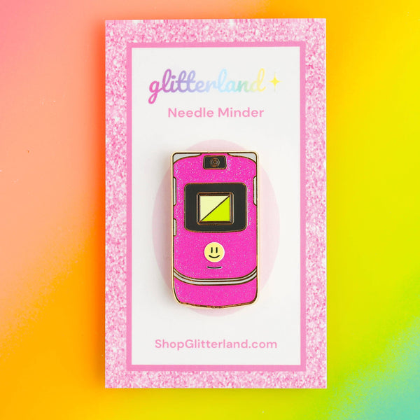 GLITTERLAND | Y2K Flip Phone Needle Minder