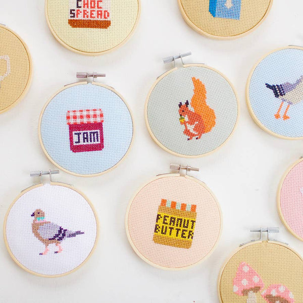 COTTON CLARA | Aperol Cocktail Beginner Counted Cross Stitch Kit