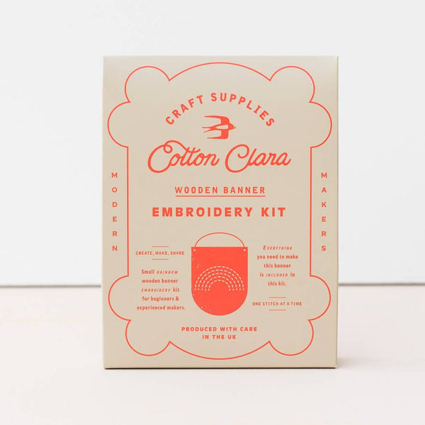 COTTON CLARA | Rainbow Embroidery Board Kit