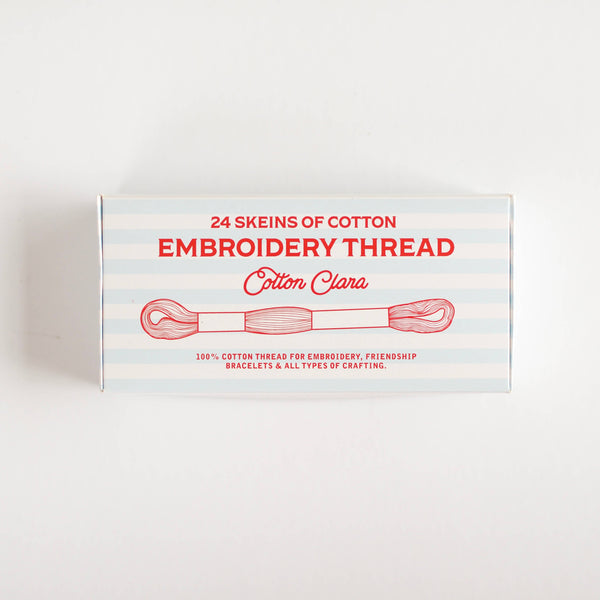 COTTON CLARA | 🌈 24 Cotton Embroidery Skeins Bumper Pack