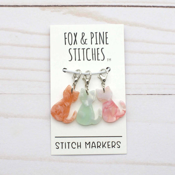 FOX & PINE | Pastel Cat Progress Keepers