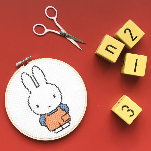 COTTON CLARA | Miffy Dungaree Cross Stitch Kit