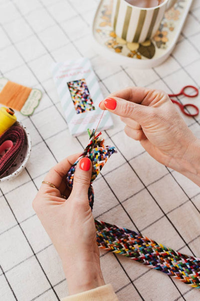 COTTON CLARA | Traditional Thread Plait for Mending