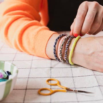 COTTON CLARA | Kumihimo Friendship Bracelet Kit