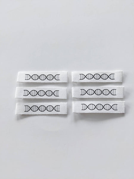 INTENSELY DISTRACTED | Cotton Luxe Labels - Double Helix DNA