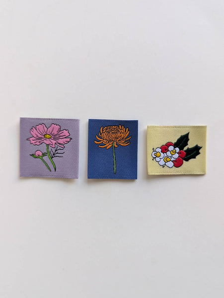 INTENSELY DISTRACTED | Variety Pack Labels - Birth Month Flowers Series 4