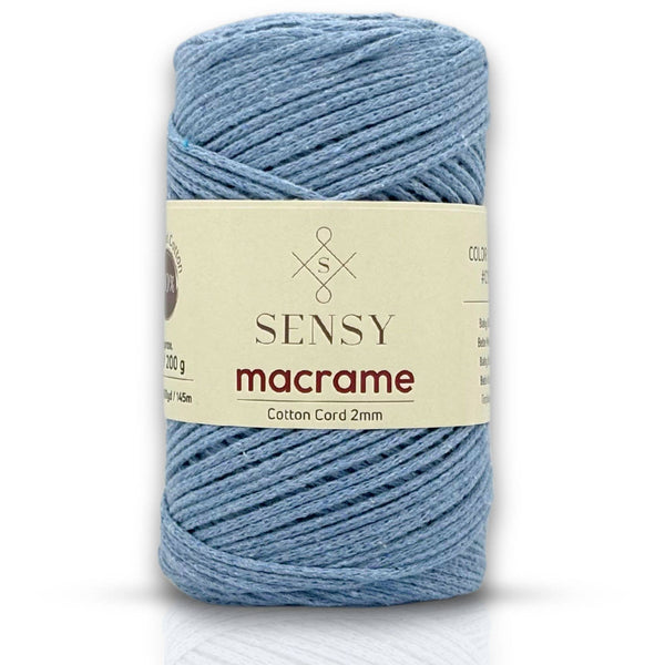 SENSY | Cotton Macrame Cord - 2 mm