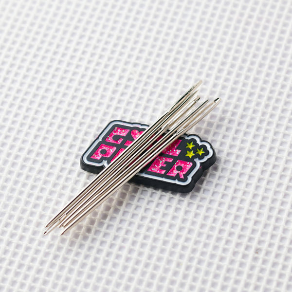 GLITTERLAND | Girl Power Needle Minder Magnet