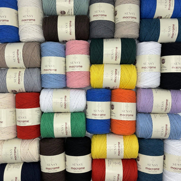 SENSY | Cotton Macrame Cord - 2 mm