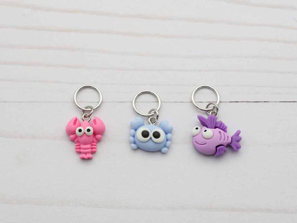 FOX & PINE | Under The Sea Stitch Markers