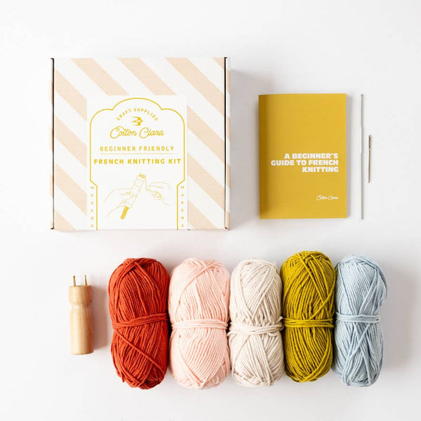 COTTON CLARA | Beginners French Knitting Kit