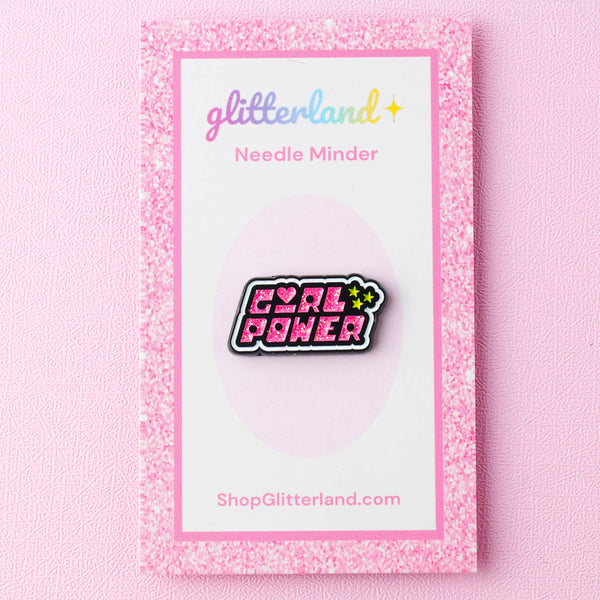 GLITTERLAND | Girl Power Needle Minder Magnet