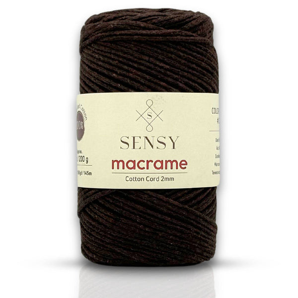 SENSY | Cotton Macrame Cord - 2 mm