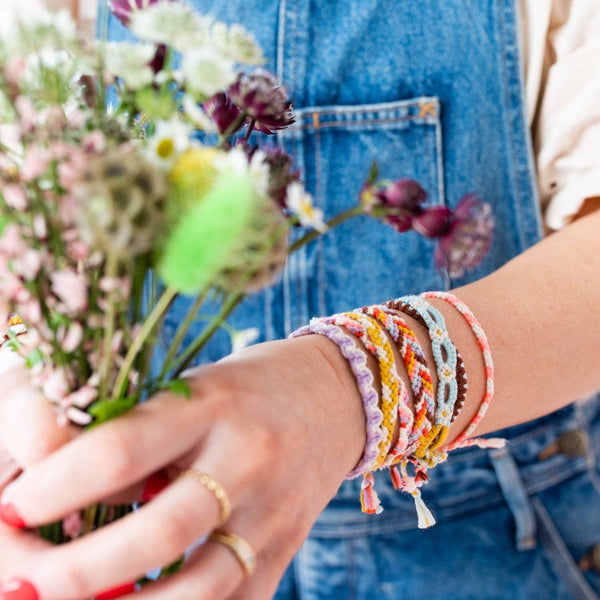 COTTON CLARA | Friendship Bracelet Kit: Colourway A