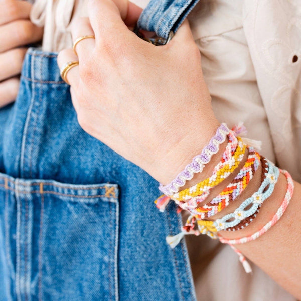 COTTON CLARA | Friendship Bracelet Kit: Colourway A