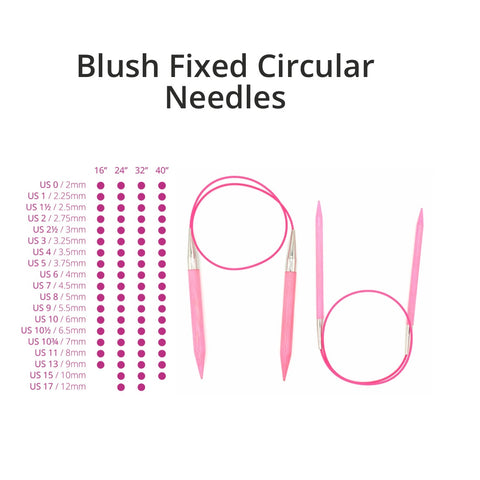 Lykke - Blush Needles – The Farmer's Daughter Fibers