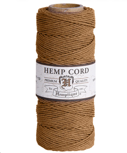 HEMPTIQUE |  #20 (1mm) Hemp Cord Spool