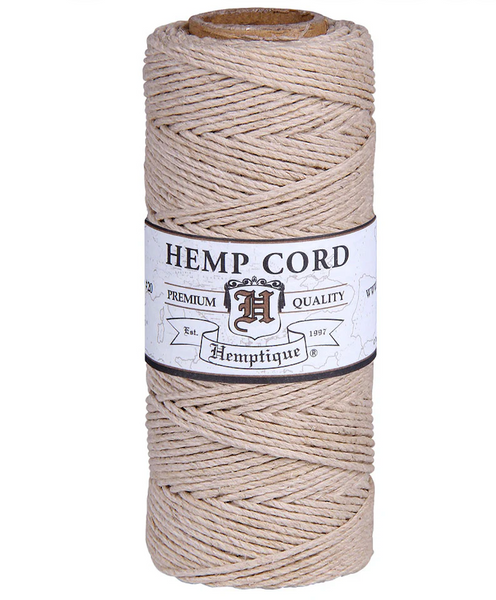 HEMPTIQUE |  #20 (1mm) Hemp Cord Spool