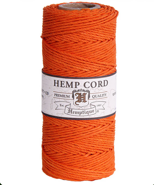 HEMPTIQUE |  #20 (1mm) Hemp Cord Spool