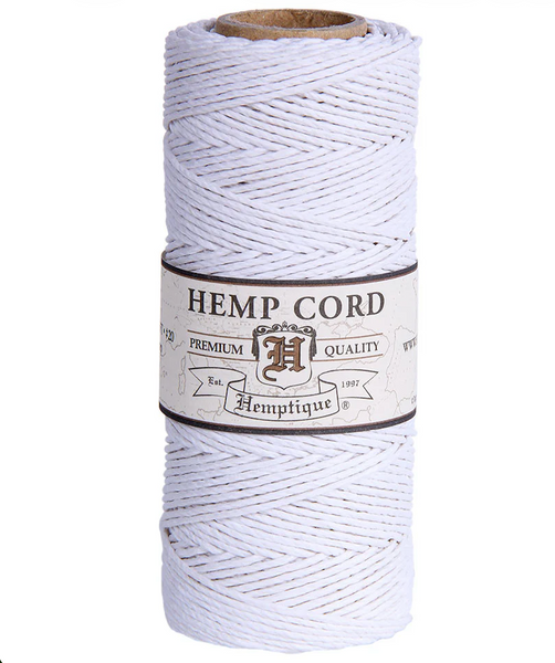 HEMPTIQUE |  #20 (1mm) Hemp Cord Spool