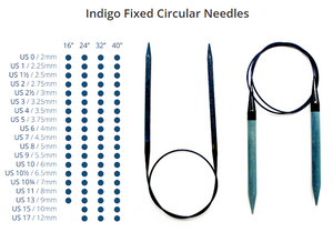 INDIGO 32" Circular Needles