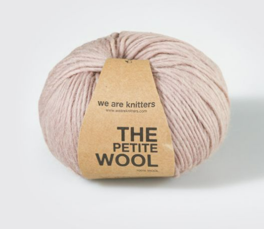 The Petite Wool - Spotted Mauve